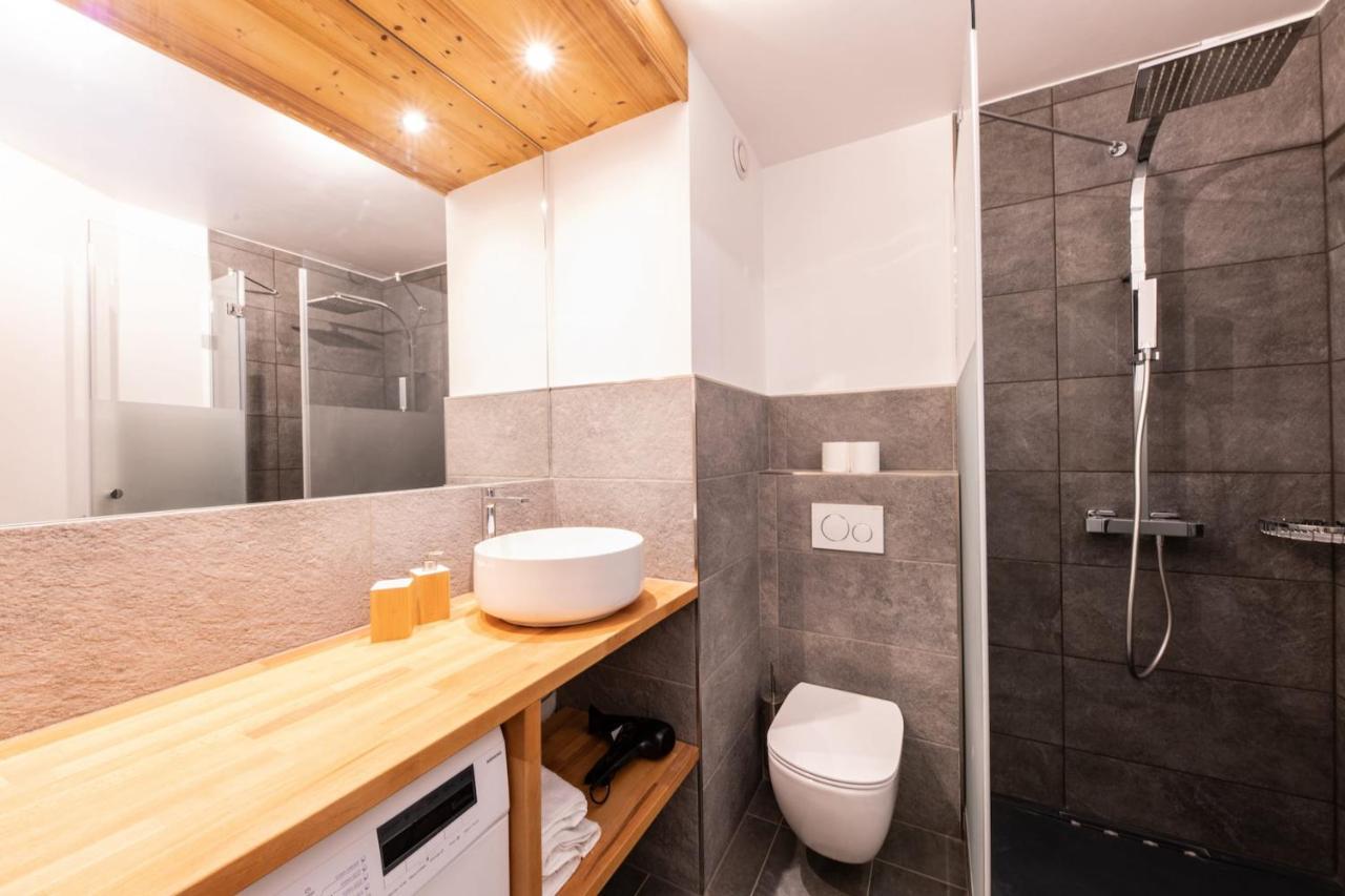 Nice Apt With Mountain View At The Foot Of Slopes 霞慕尼 外观 照片