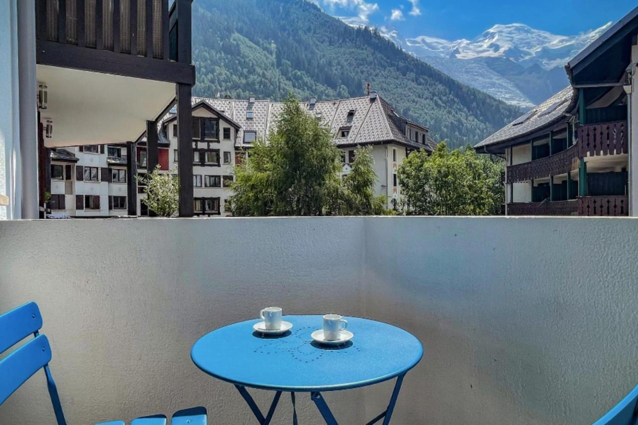 Nice Apt With Mountain View At The Foot Of Slopes 霞慕尼 外观 照片